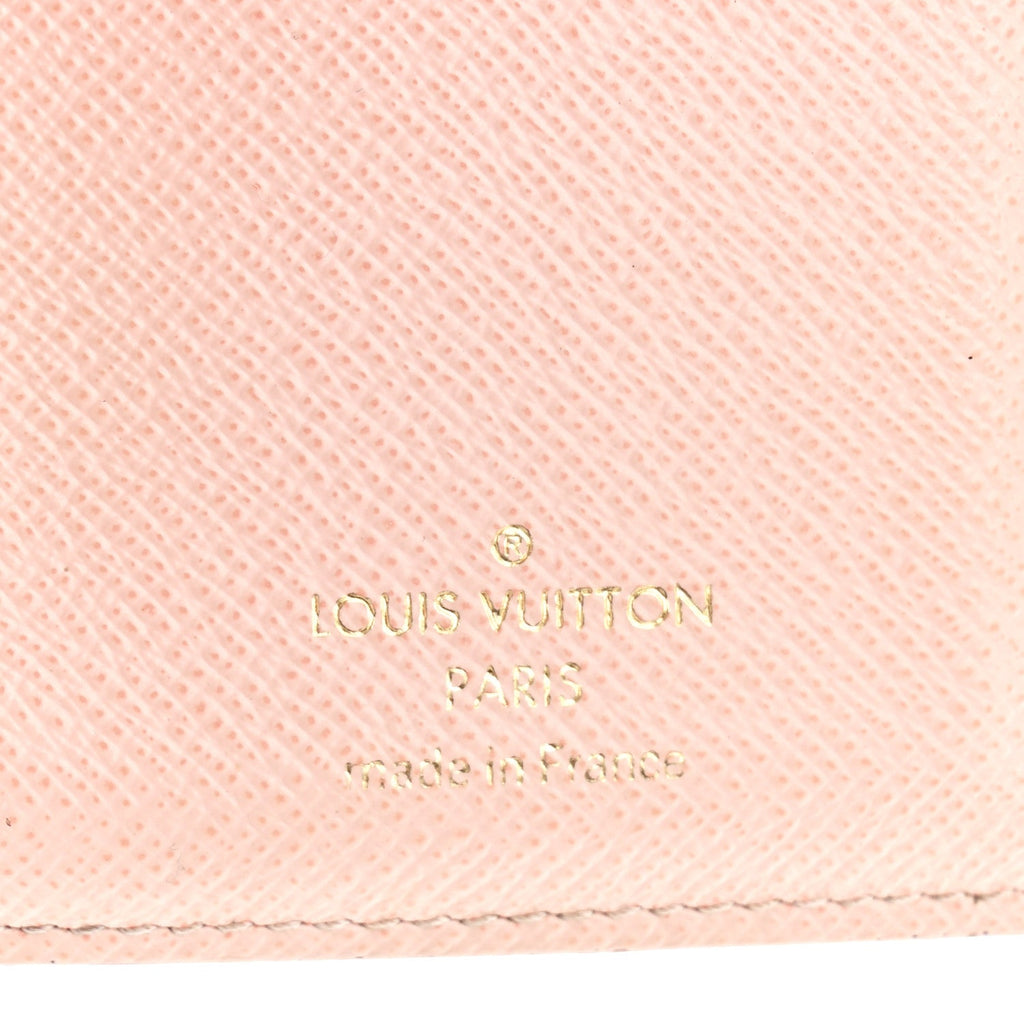 Louis Vuitton Monogram Victorine Wallet Rose Ballerine
