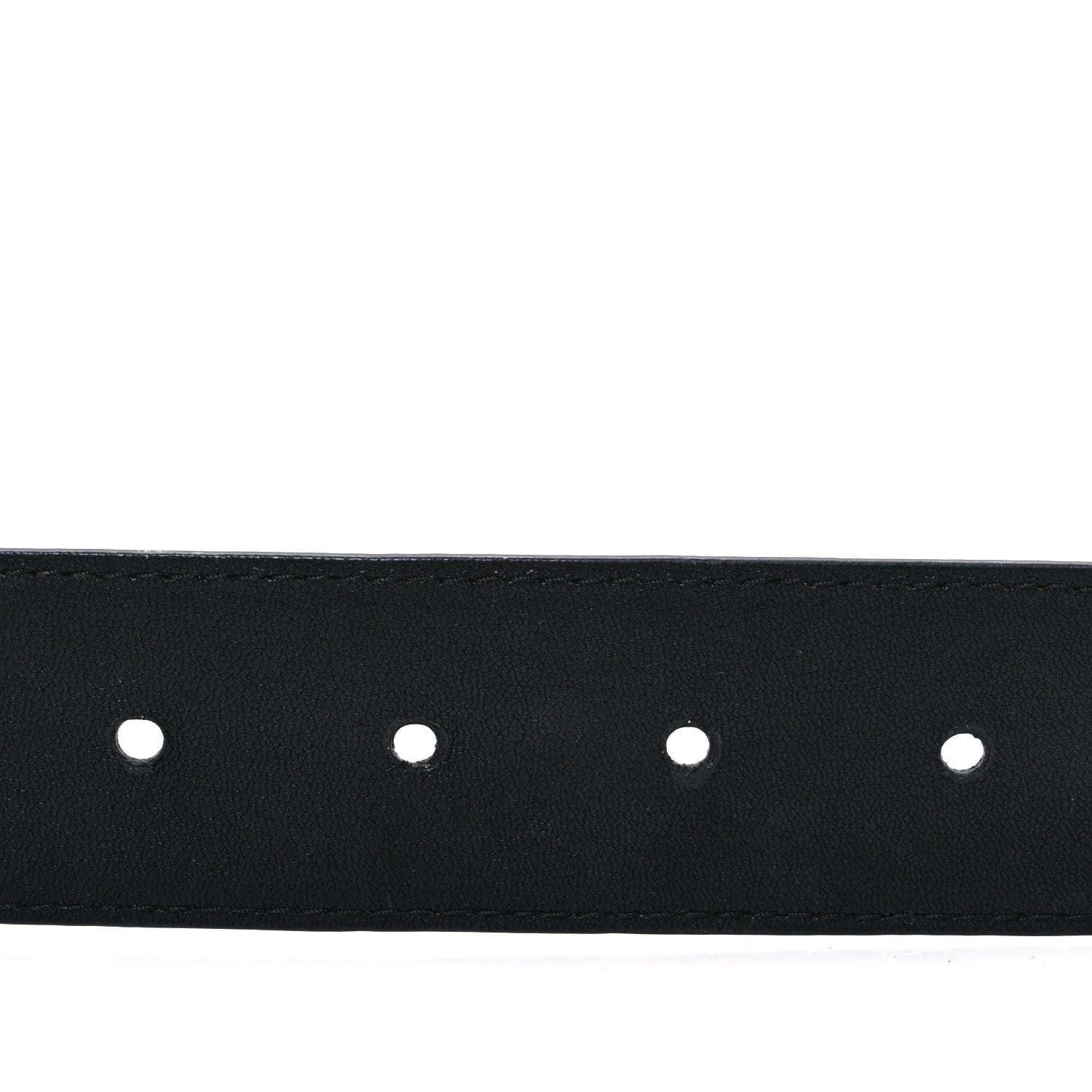 Prada Nappa Square Buckle Belt 80 32 Black