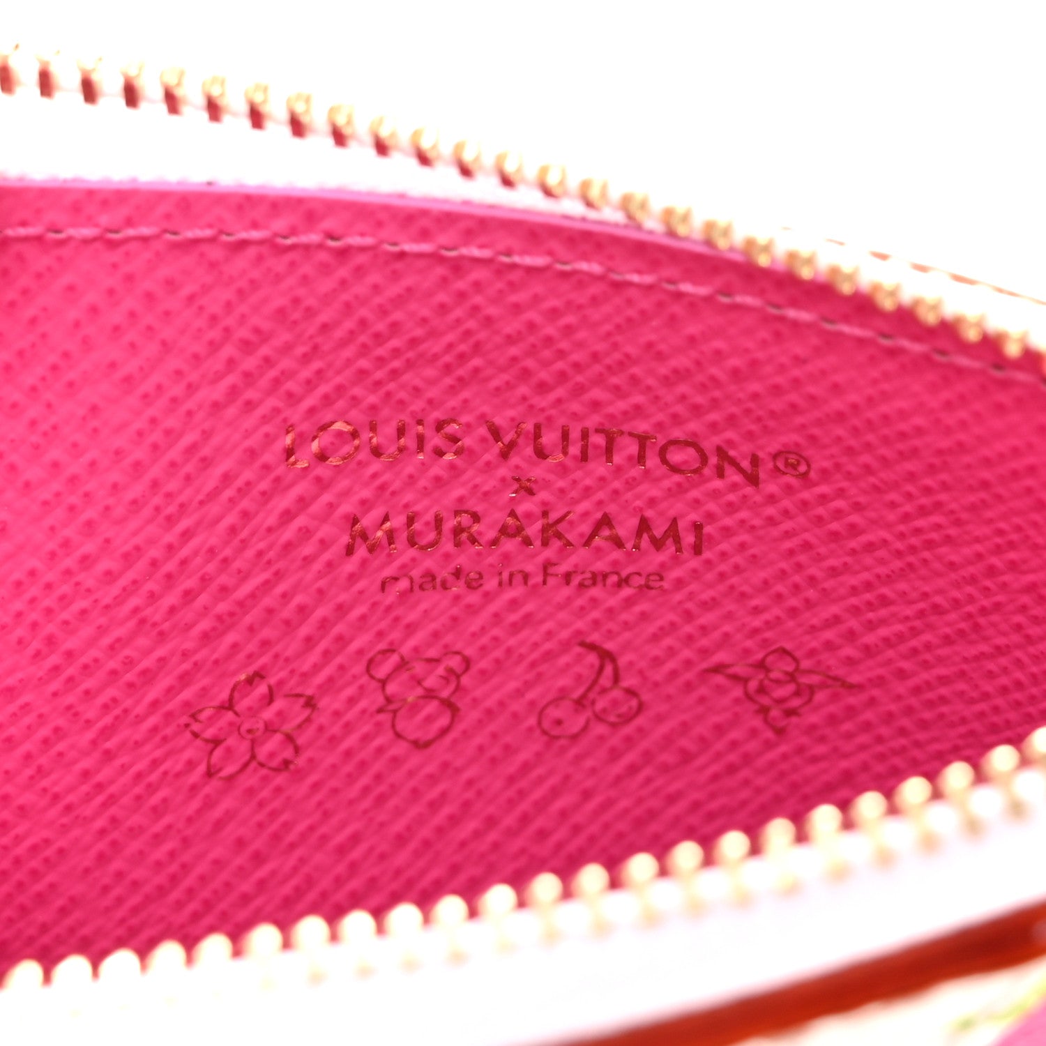 Louis Vuitton LV X TM Monogram Romy Card Holder Kawaii Pink