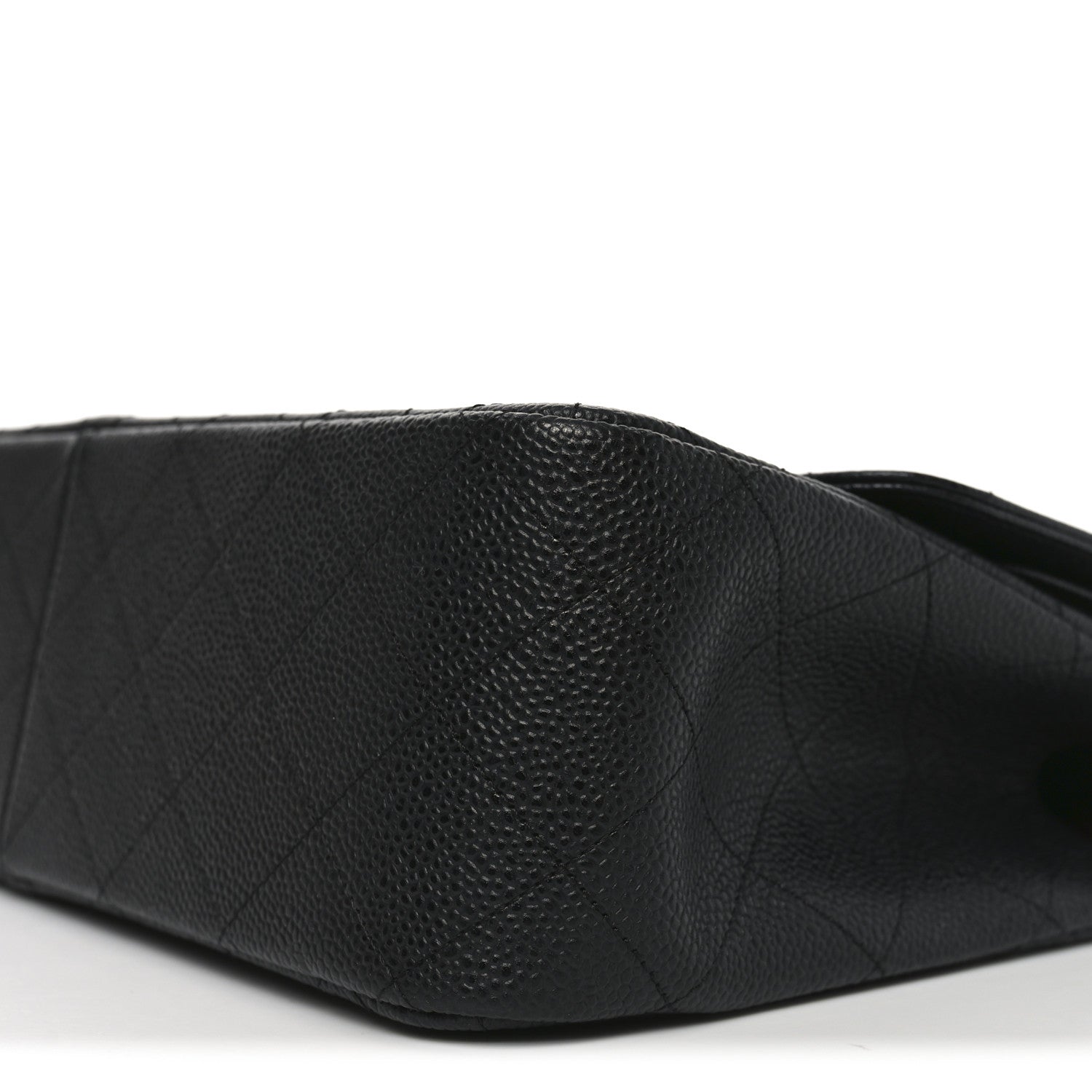 Chanel Caviar Quilted Jumbo Double Flap Black