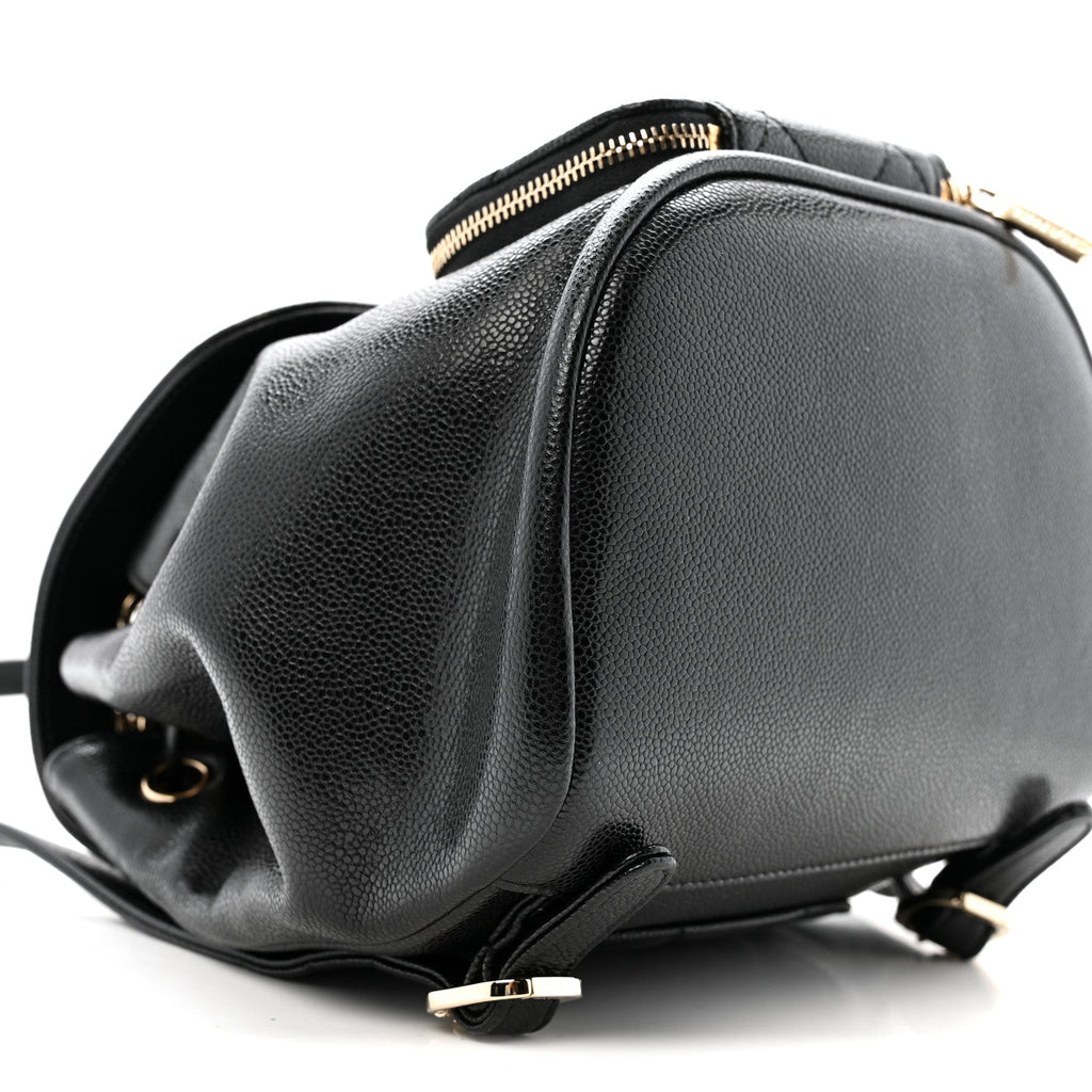 Chanel Caviar Quilted Mini Business Affinity Backpack Black