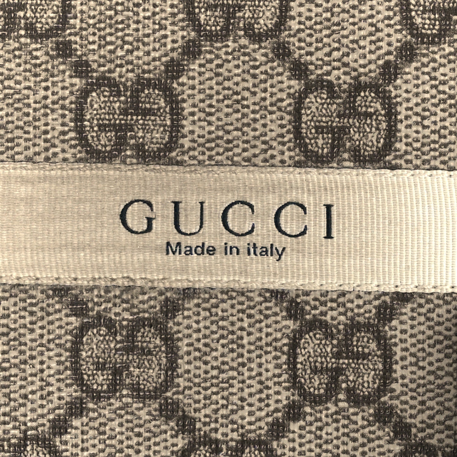 Gucci GG Supreme Monogram Miro Soft Calfskin Men's Horsebit Slippers 10 Beige Ebony New Acero