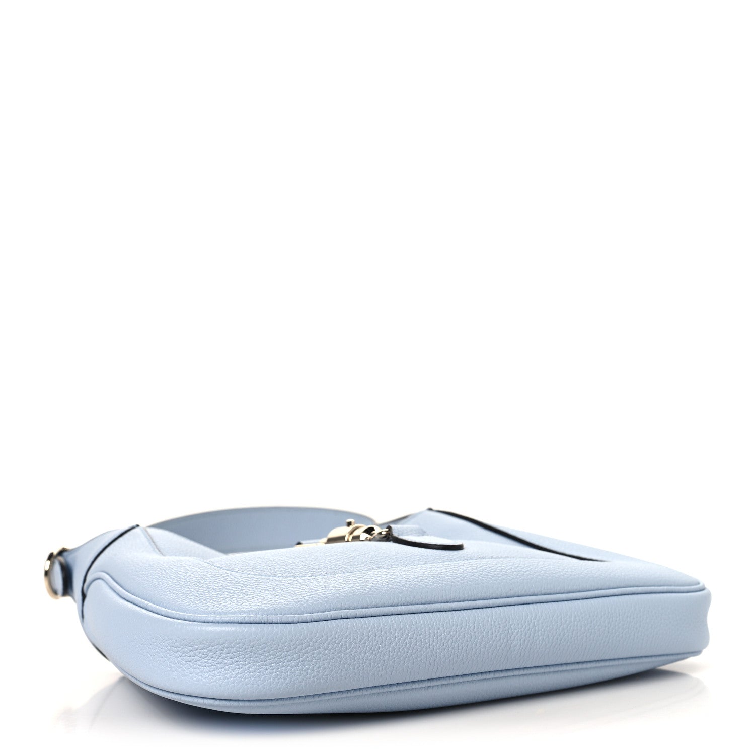 Gucci Grained Calfskin Web Medium Jackie 1961 Hobo Light Blue