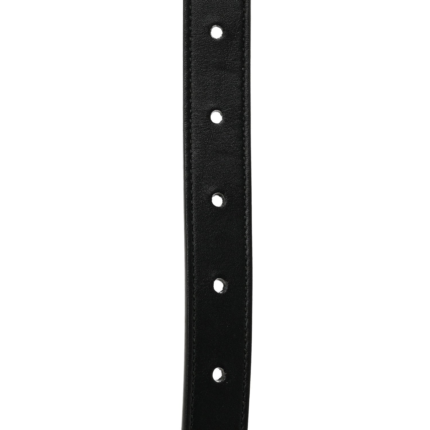 Gucci Calfskin Double G 20mm Belt 80 32 Black