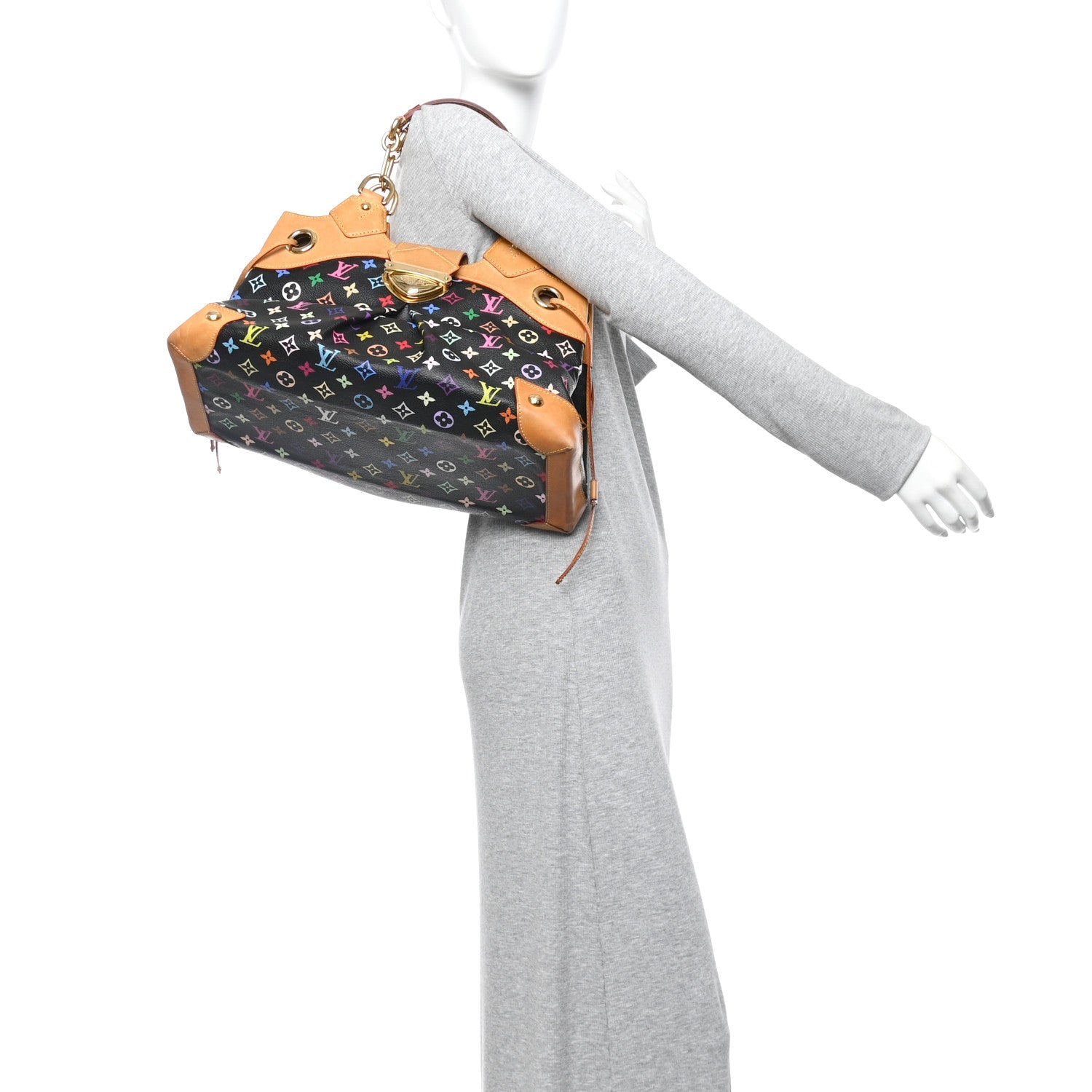 Louis Vuitton Monogram Multicolor Ursula Black