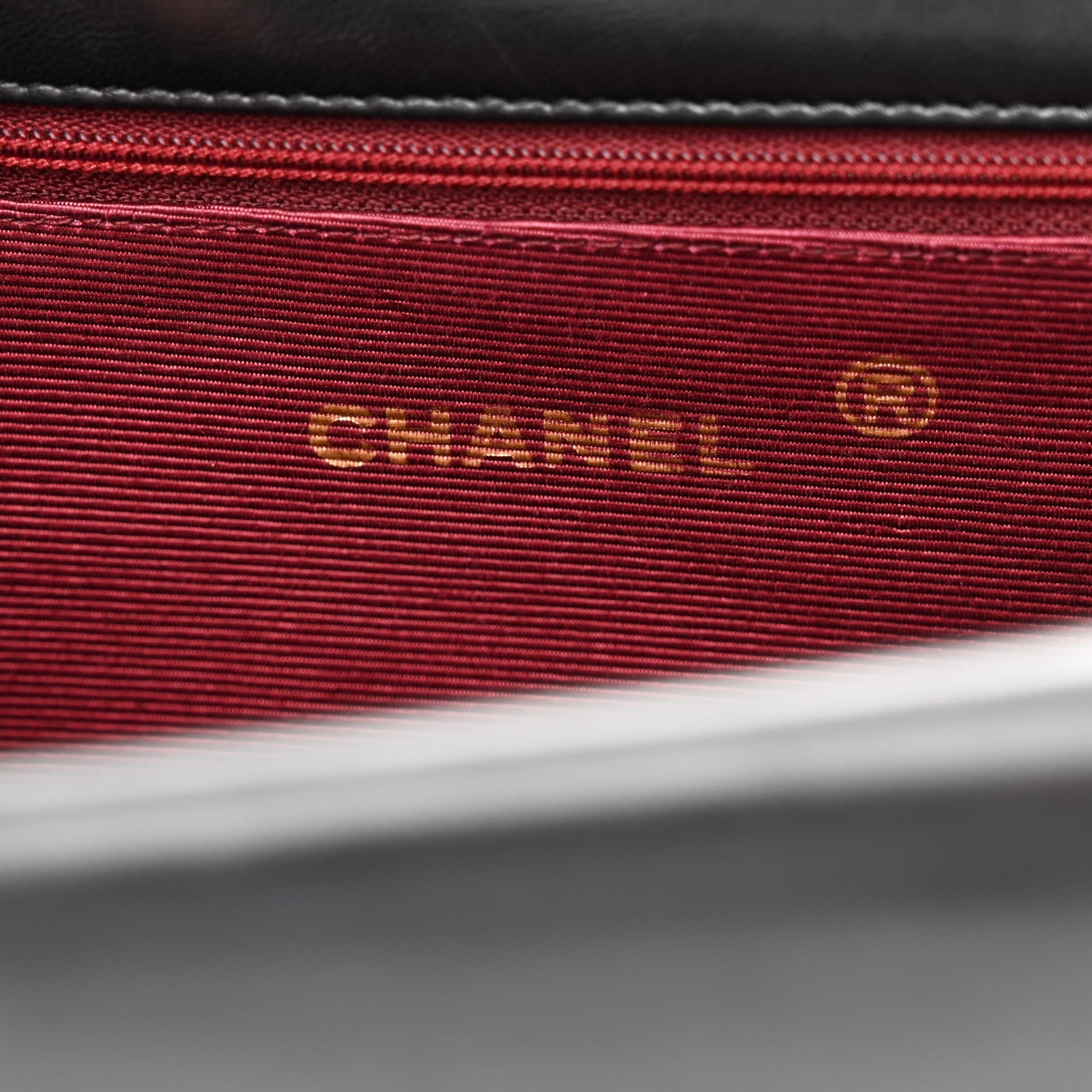 Chanel Lambskin Quilted Flap Bag Black