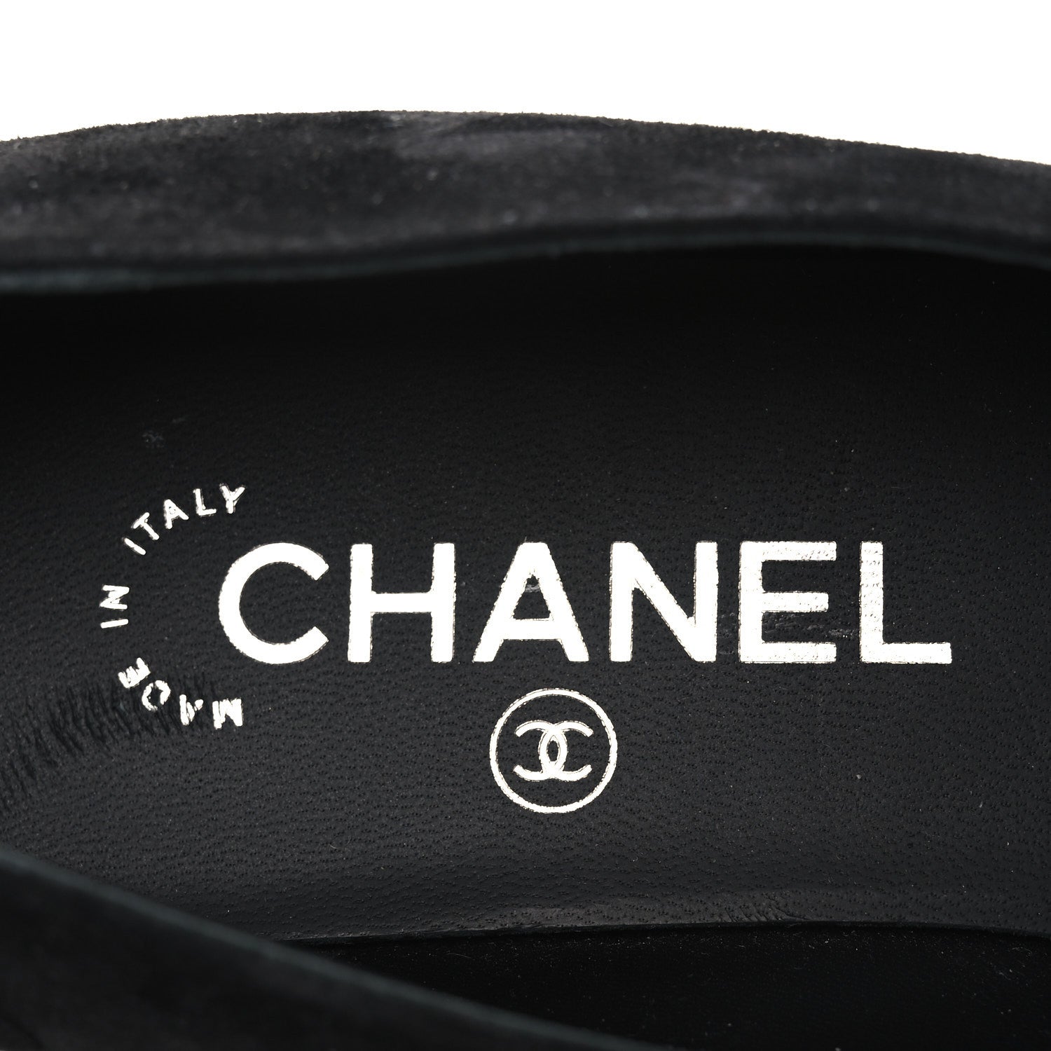 Chanel Suede Calfskin Grosgrain Crystal Star Mocassin Loafers 38 Black