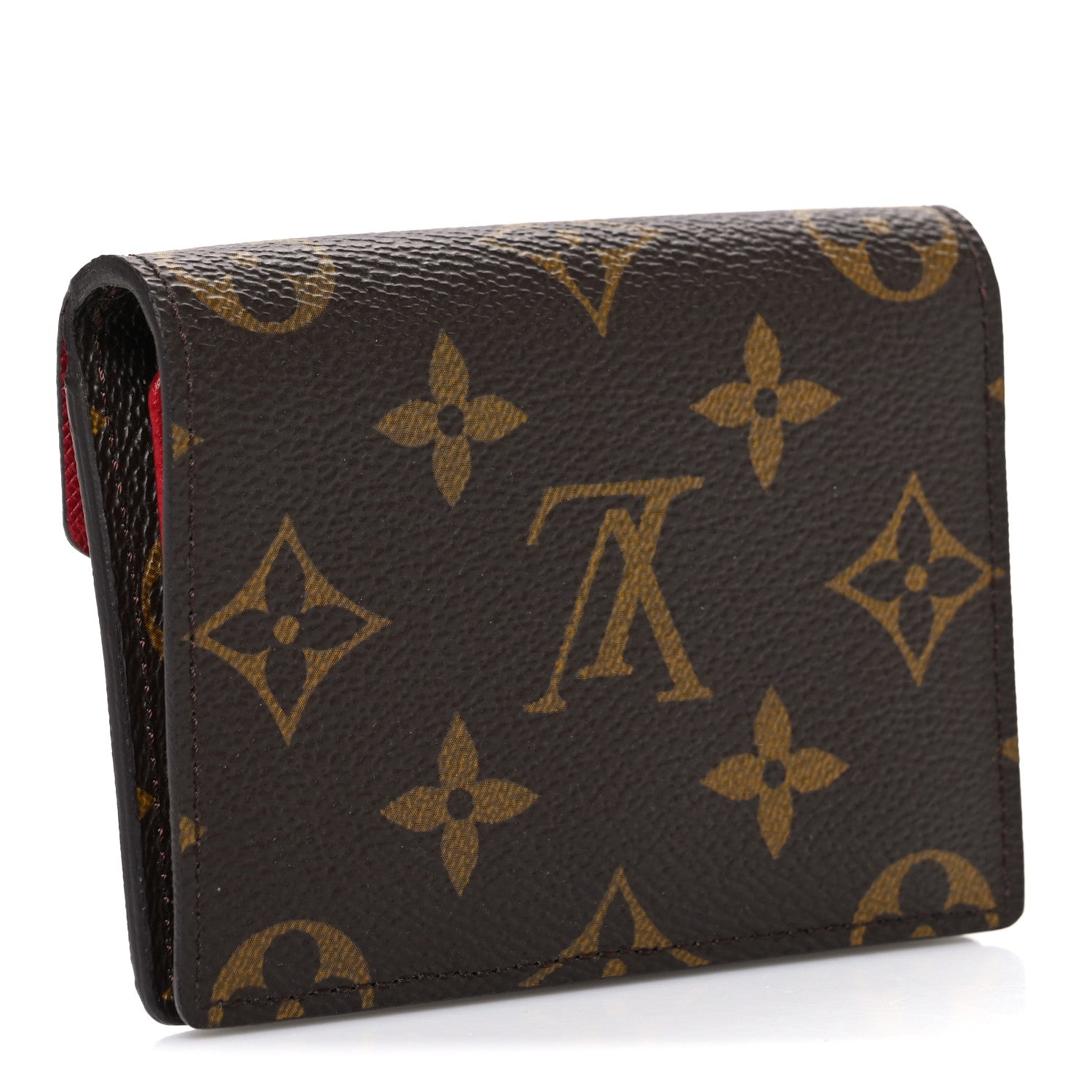 Louis Vuitton Monogram Compact Marie Wallet Rouge