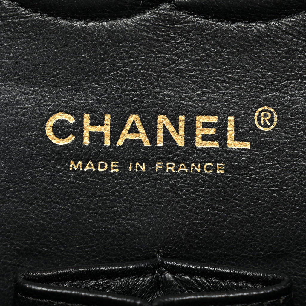 Chanel Caviar Quilted Medium Double Flap Black