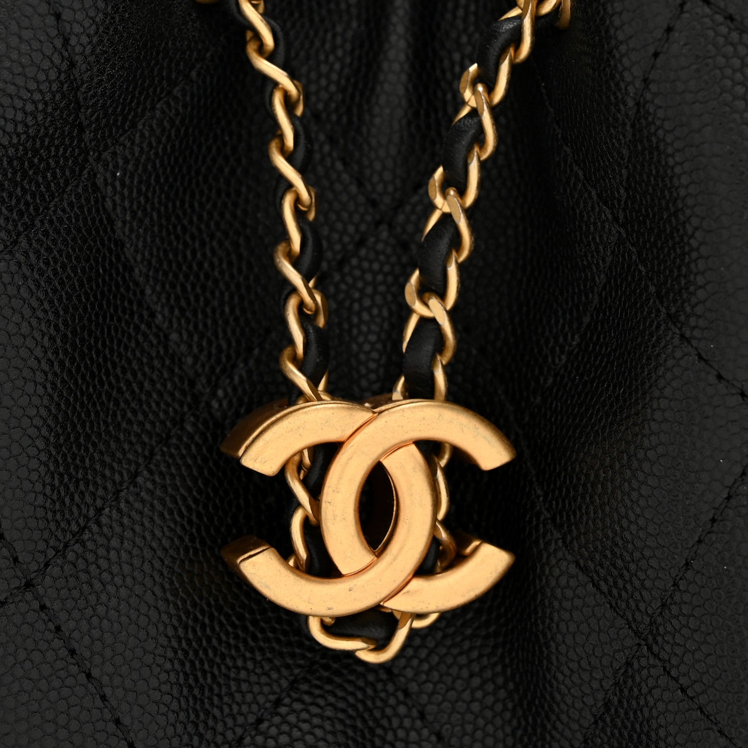 Chanel Caviar Quilted Small Chanel 25 Handbag Black