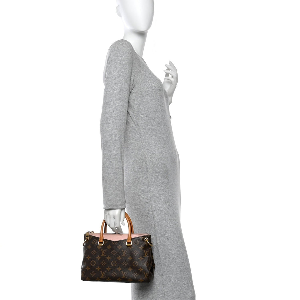 Louis Vuitton Monogram Pallas BB Rose Ballerine