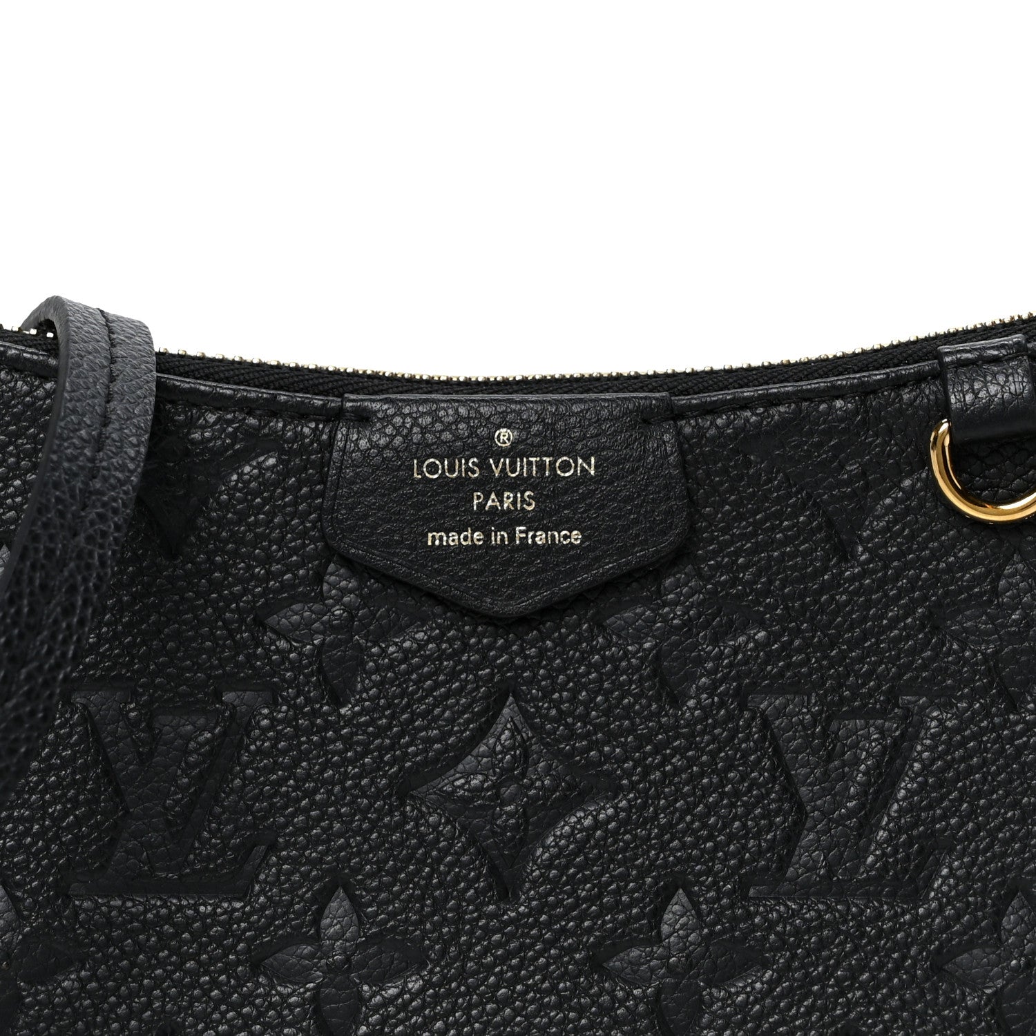 Louis Vuitton Empreinte Easy Pouch On Strap Black