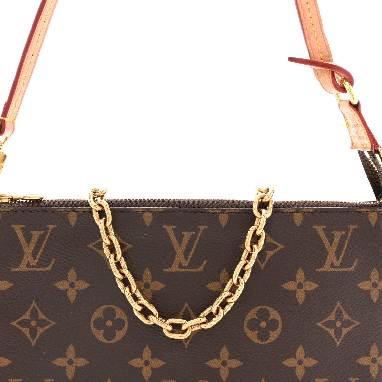 Louis Vuitton Monogram Chain Pochette Accessories