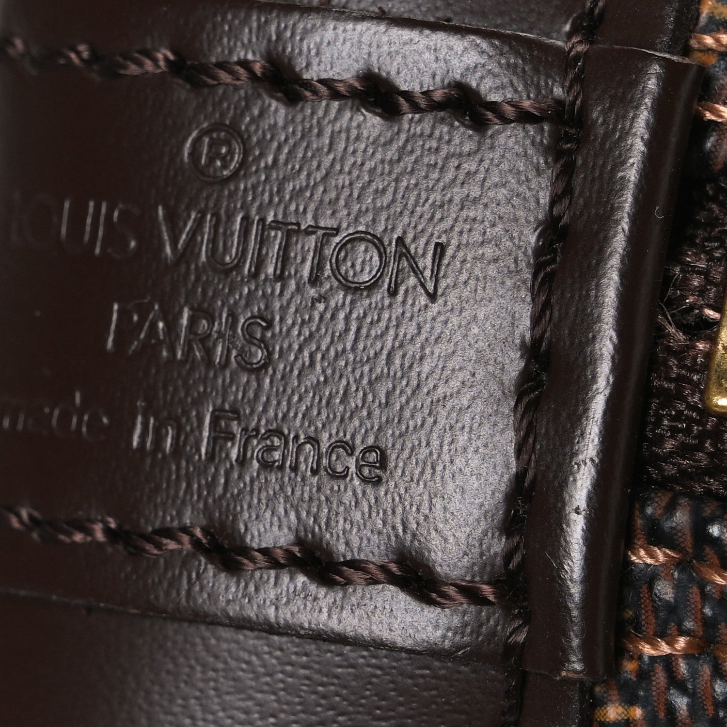 Louis Vuitton Damier Ebene Alma PM