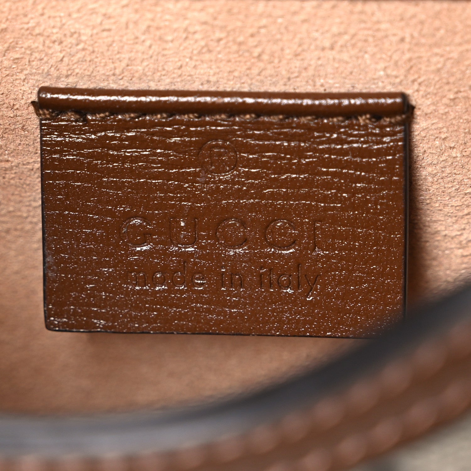 Gucci GG Supreme Monogram Mini Horsebit 1955 Crossbody Bag Beige Brown Sugar