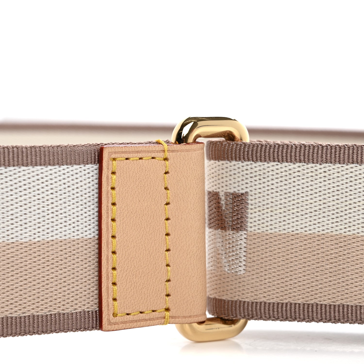 Louis Vuitton Jacquard Speedy Bandouliere 20 Shoulder Strap Beige