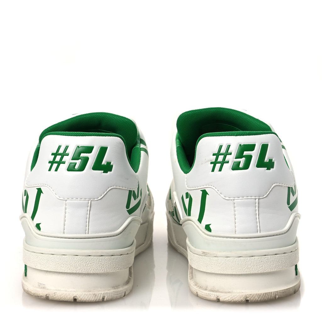Louis Vuitton Mens LV Trainer Sneakers 10.5 Green