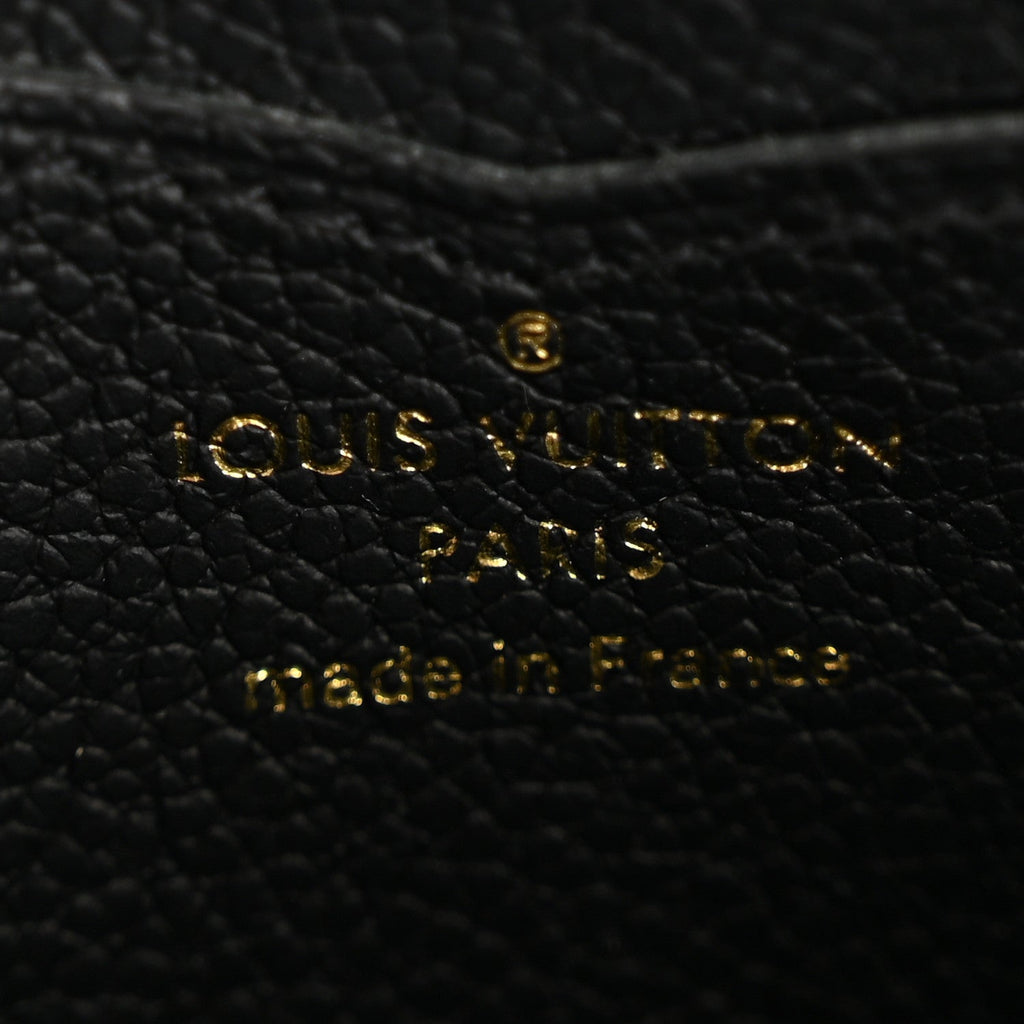 Louis Vuitton Empreinte Zippy Coin Purse Black