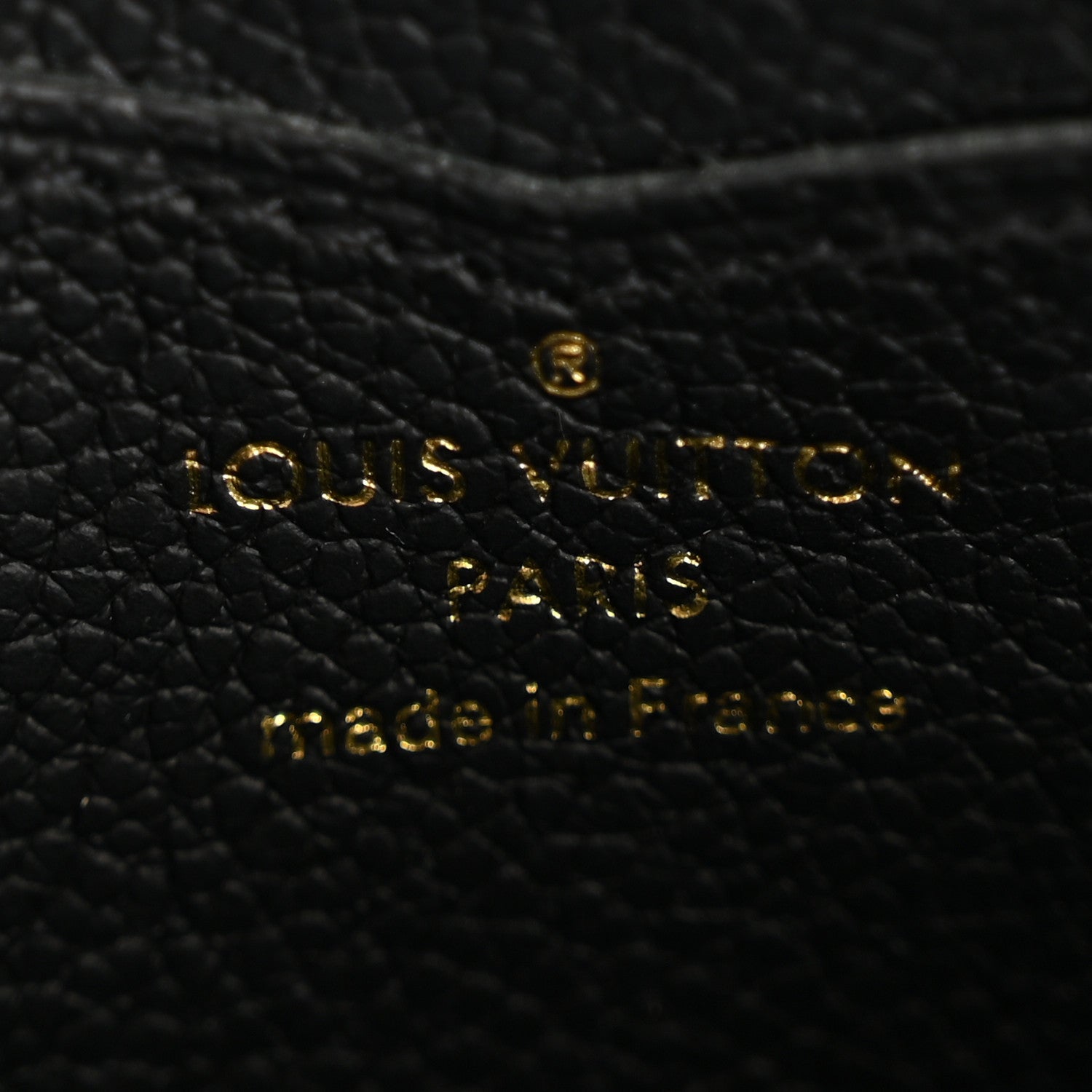 Louis Vuitton Empreinte Zippy Coin Purse Black