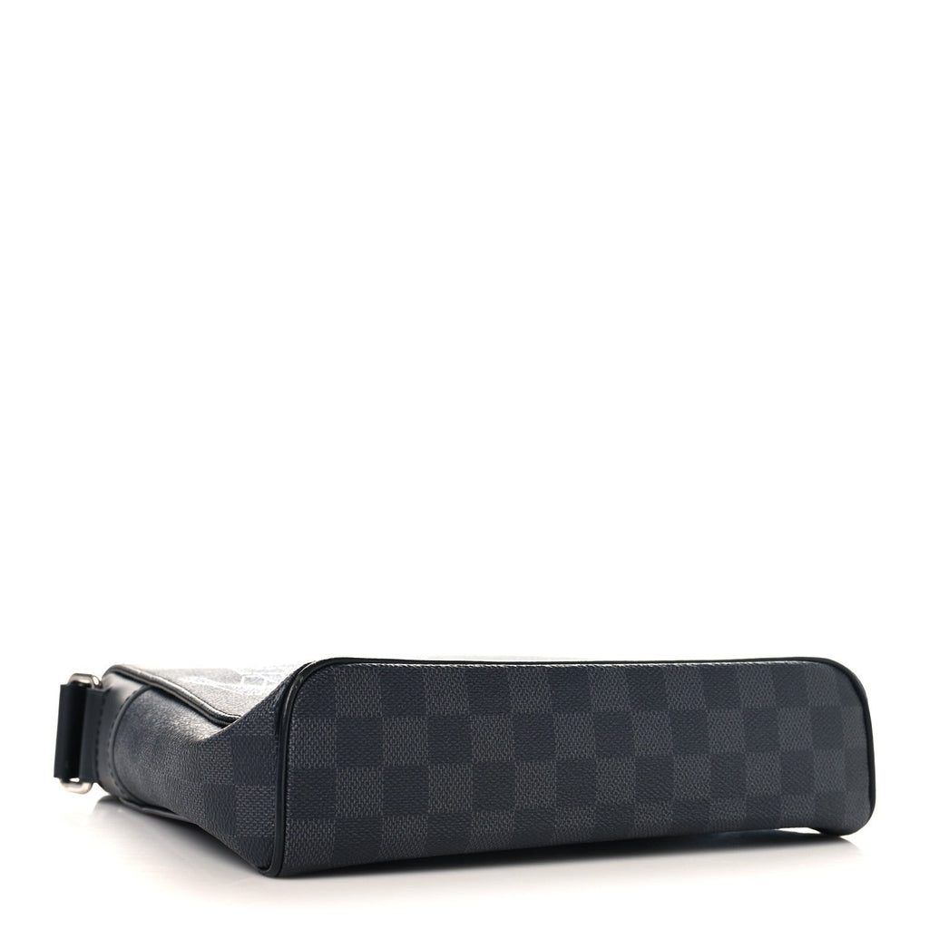 Louis Vuitton Damier Graphite Logo District PM Grey