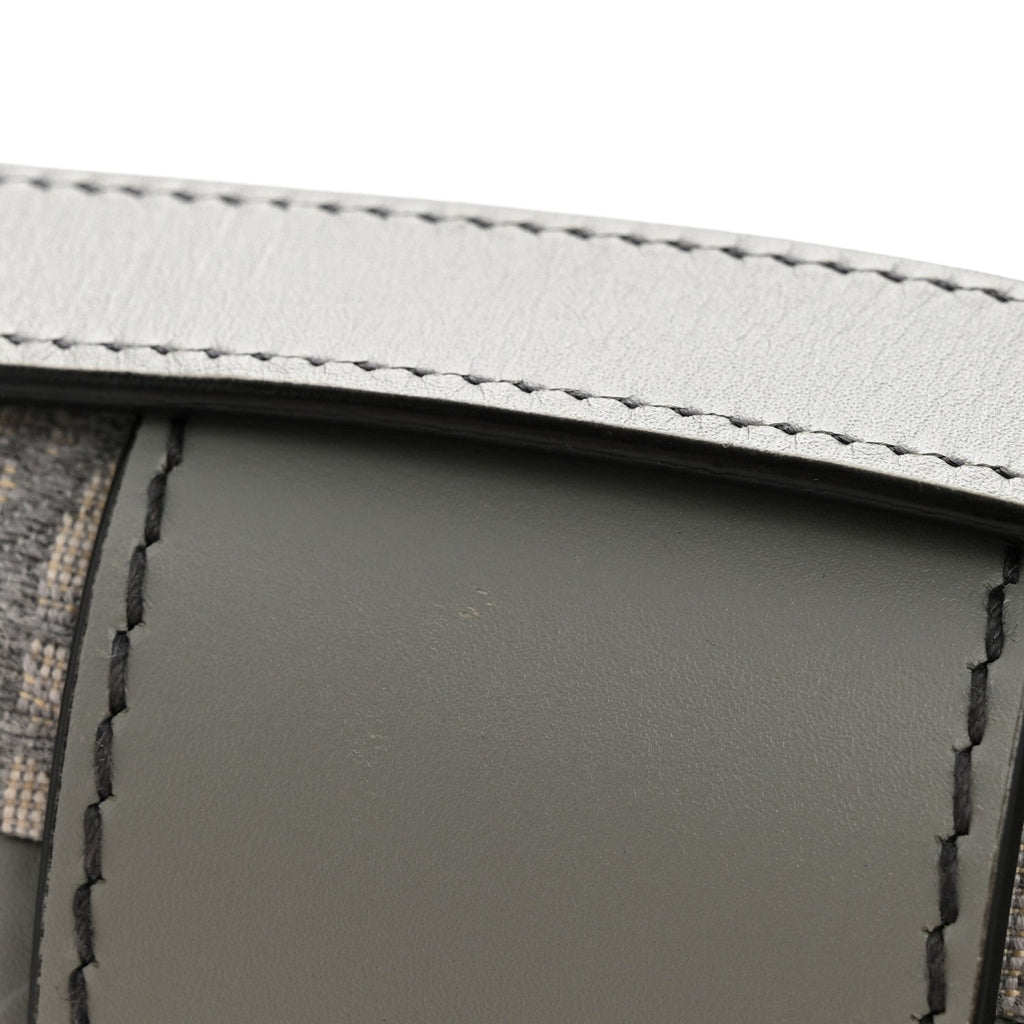 Christian Dior Oblique 30 Montaigne Flap Bag Grey