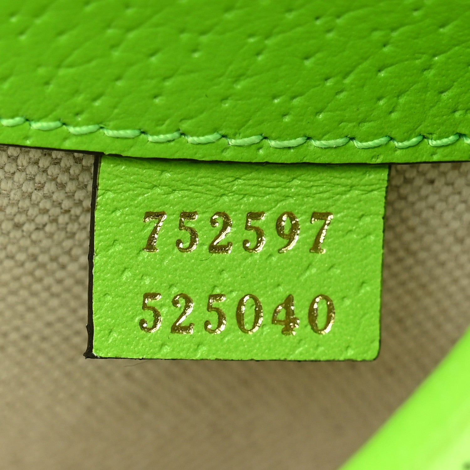 Gucci GG Supreme Monogram Web Small Ophidia Belt Bag Beige Ebony Electric Green