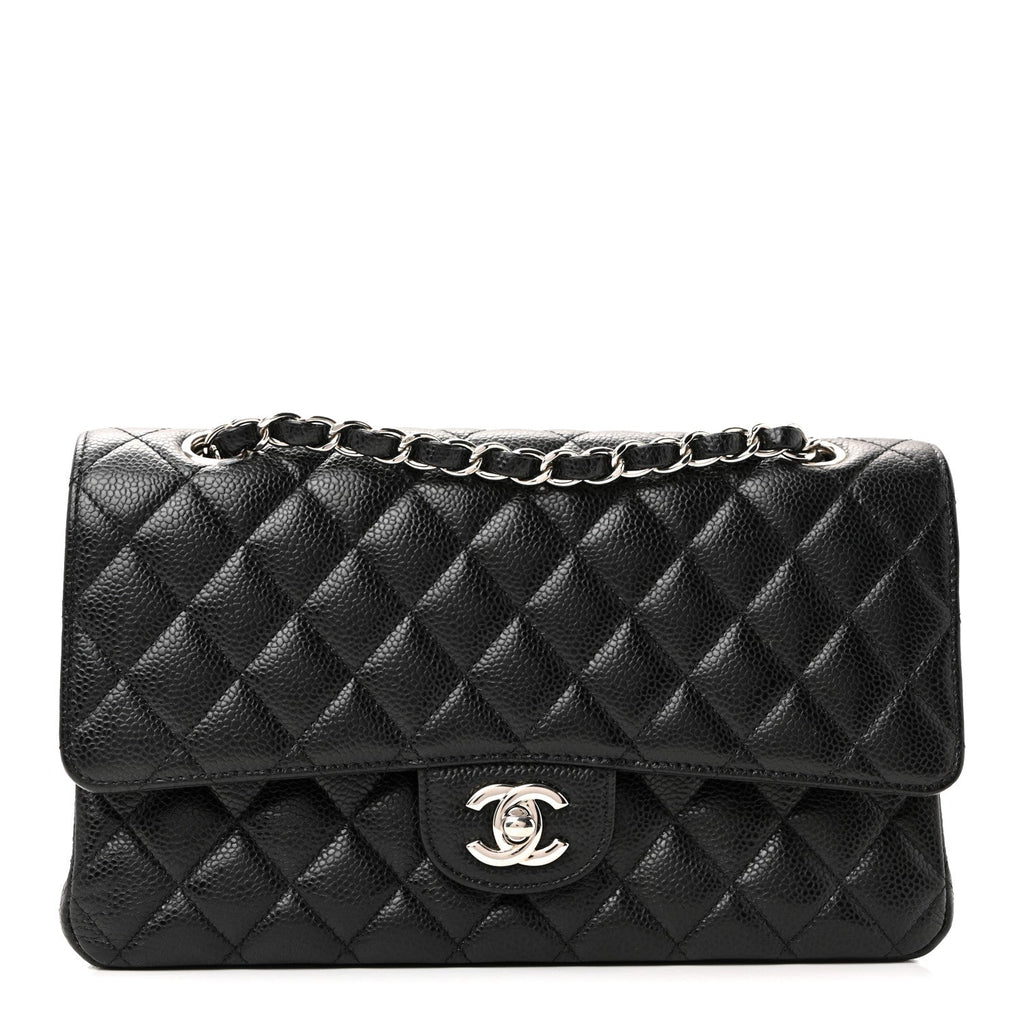 Chanel Caviar Quilted Medium Double Flap Black