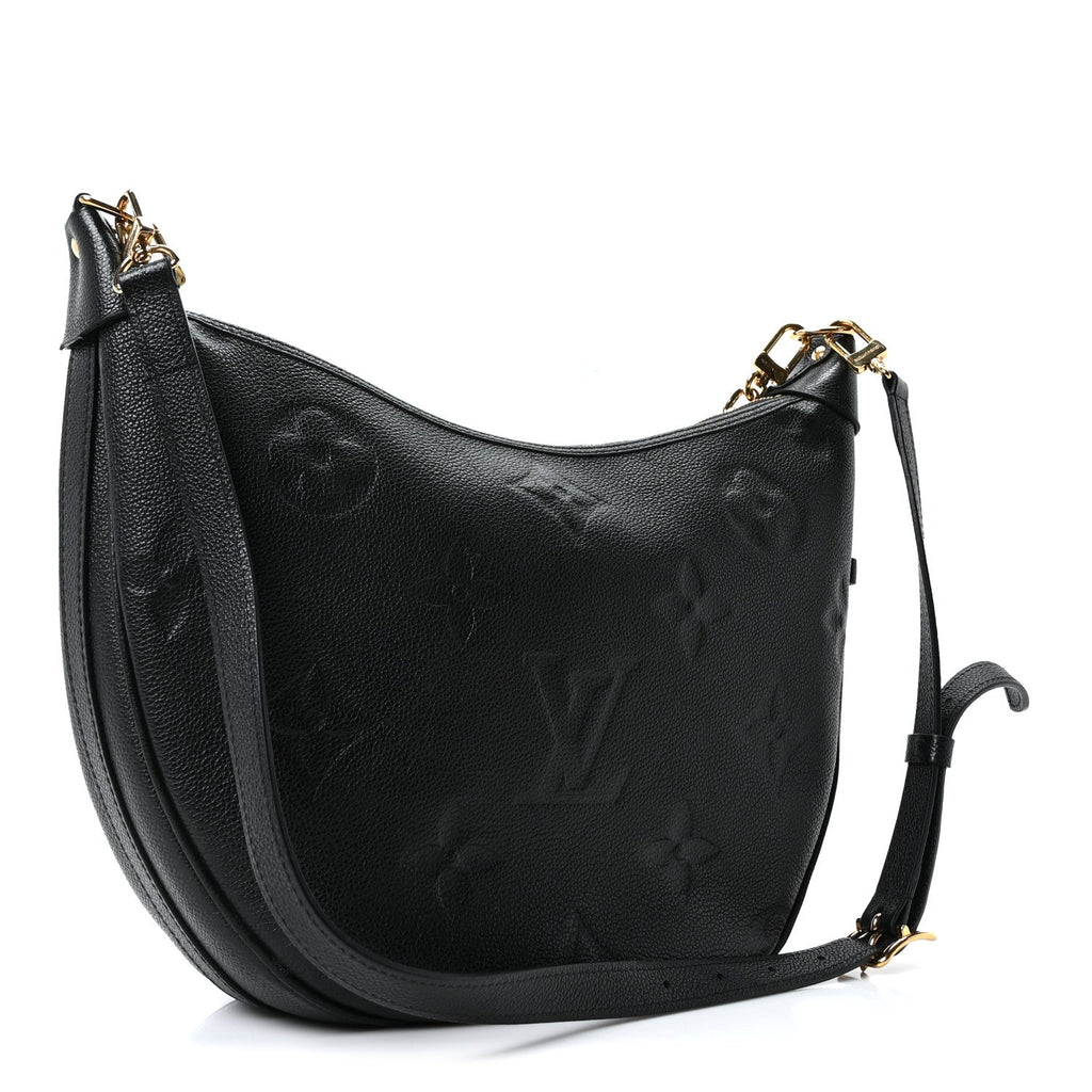 Louis Vuitton Empreinte Monogram Giant Loop Hobo Black