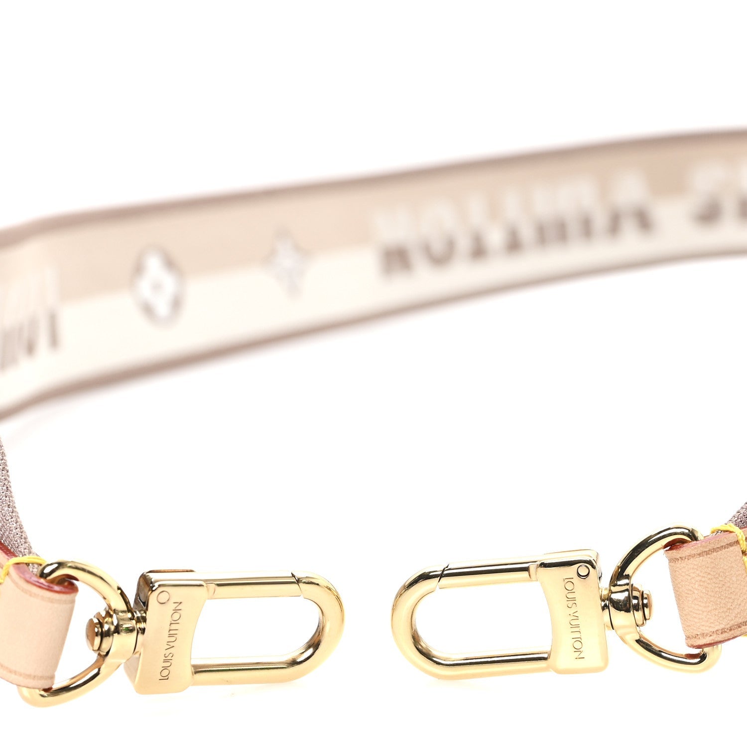 Louis Vuitton Jacquard Speedy Bandouliere 20 Shoulder Strap Beige