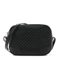 Gucci Microguccissima Mini Bree Messenger Bag Black