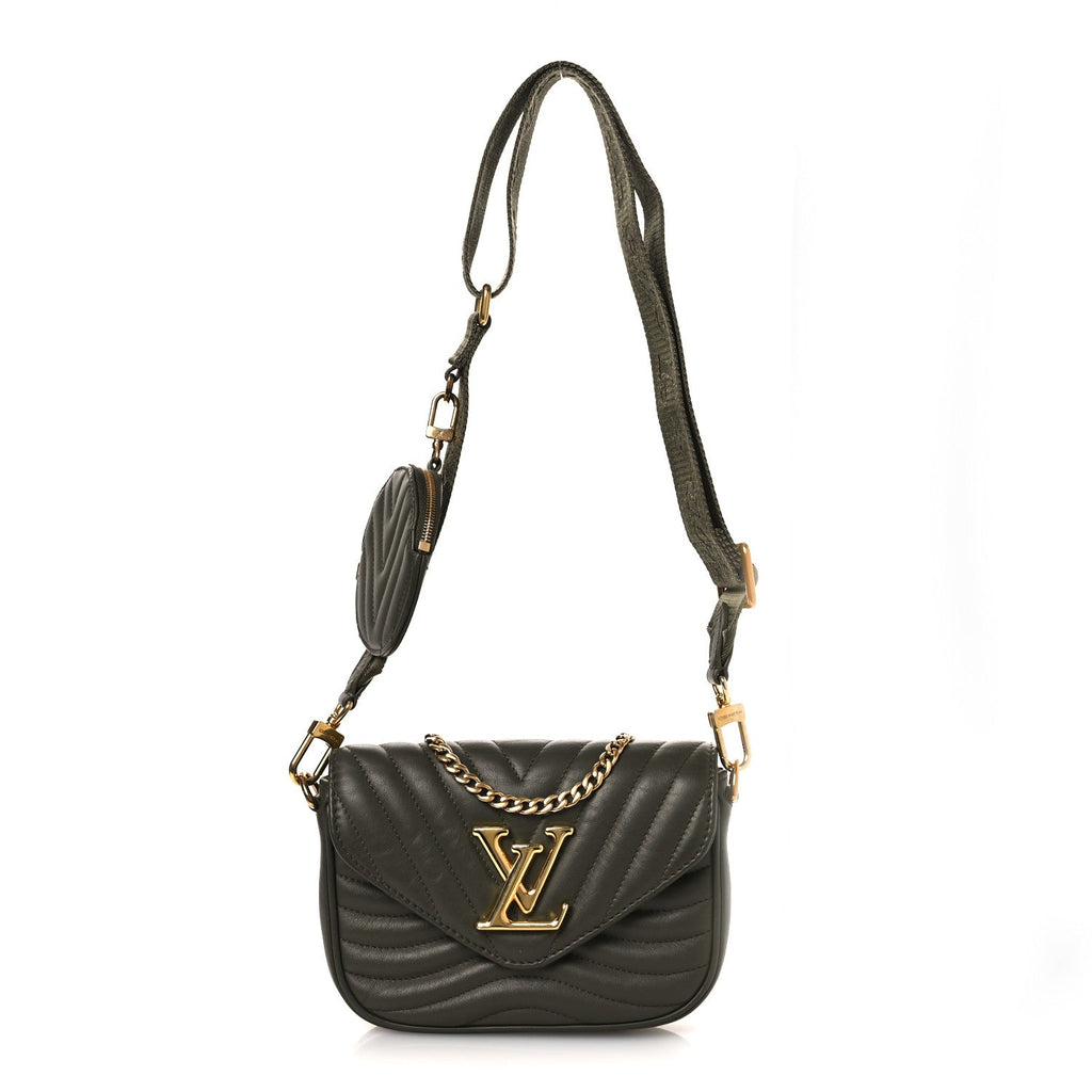 Louis Vuitton Calfskin New Wave Multi Pochette Kaki