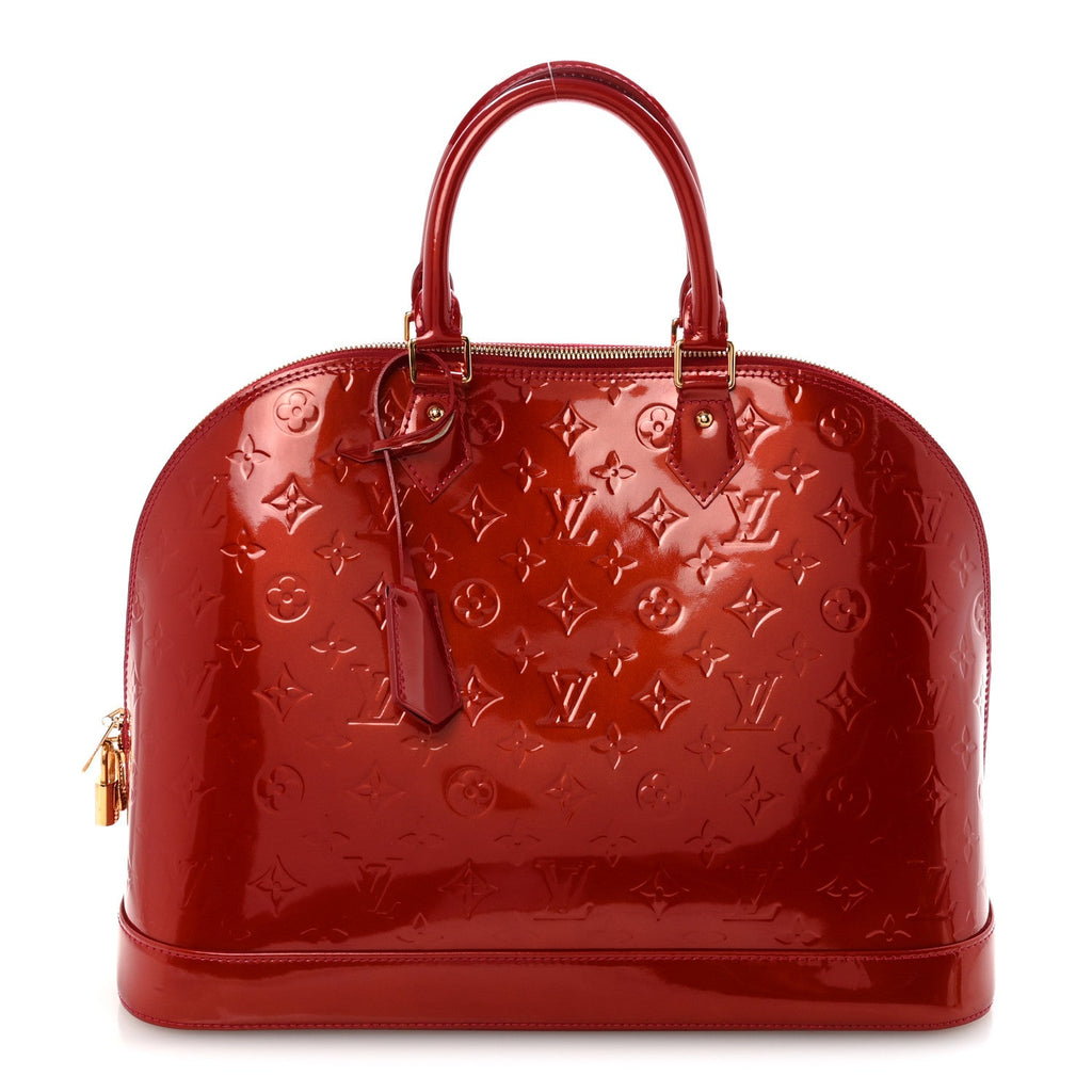 Louis Vuitton Vernis Alma GM Pomme D'Amour