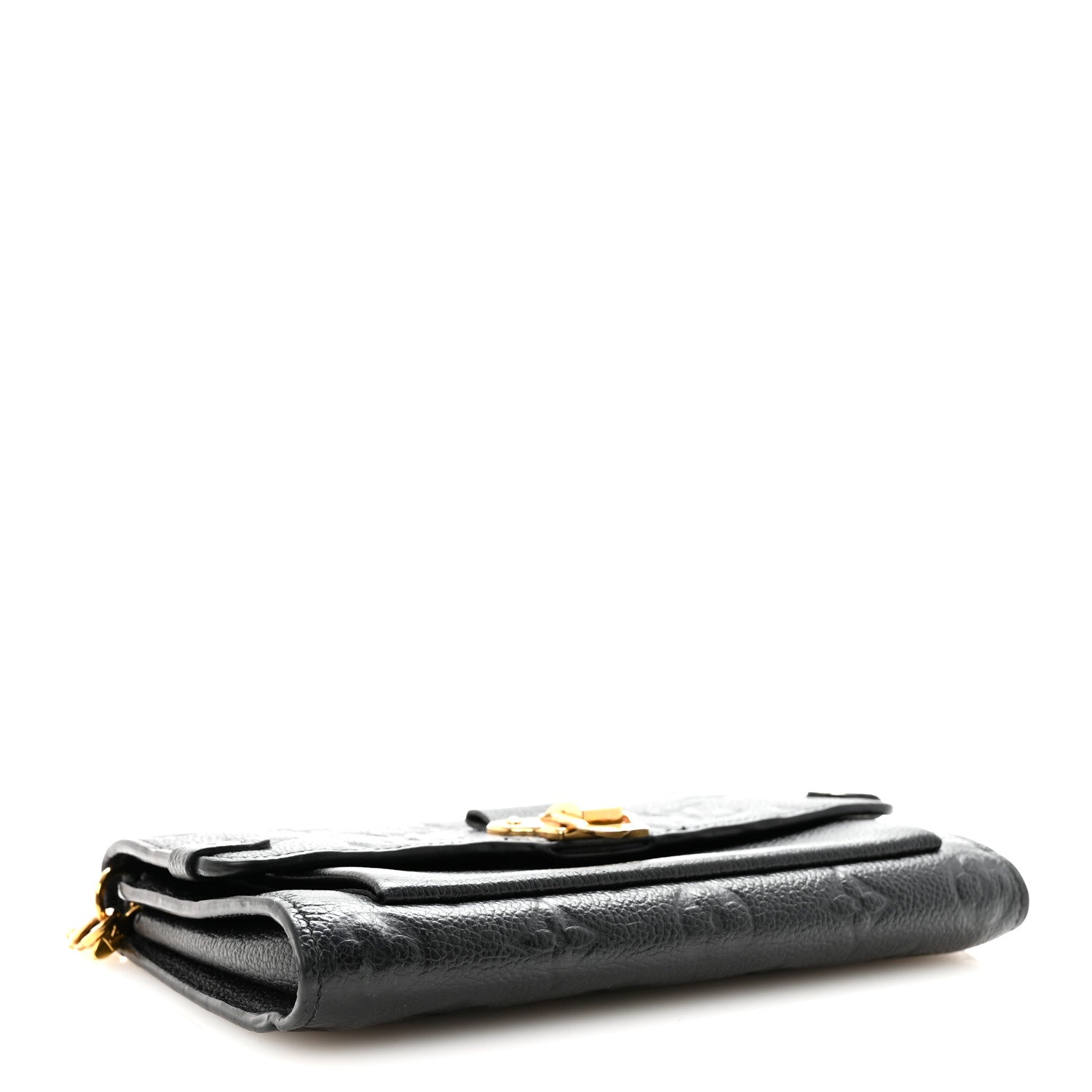 Louis Vuitton Empreinte Vavin Chain Wallet Black