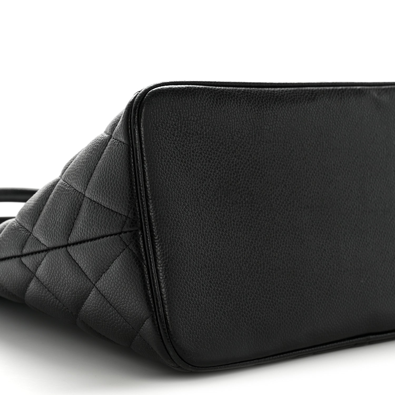 Chanel Caviar Quilted Medallion Tote Black