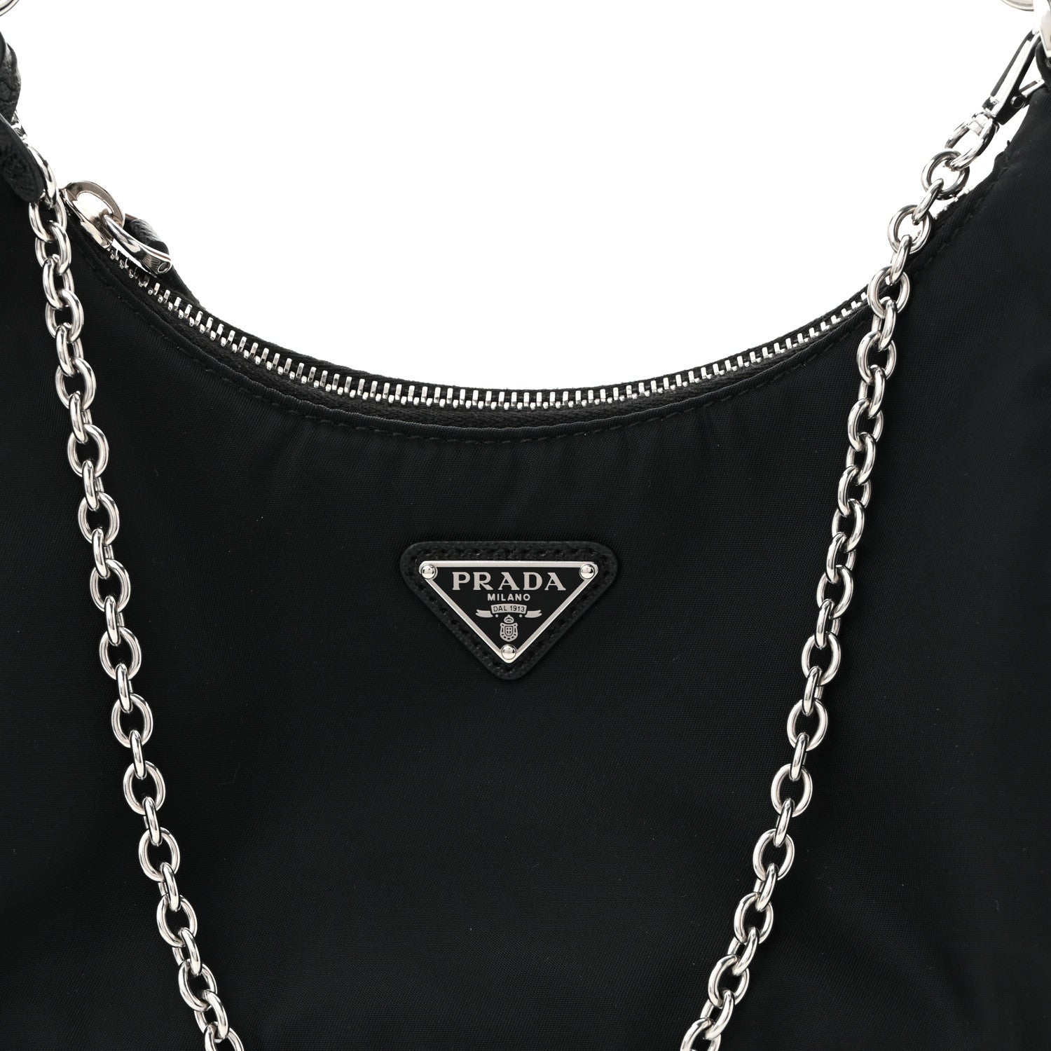 Prada Nylon Re-Edition 2005 Shoulder Bag Black