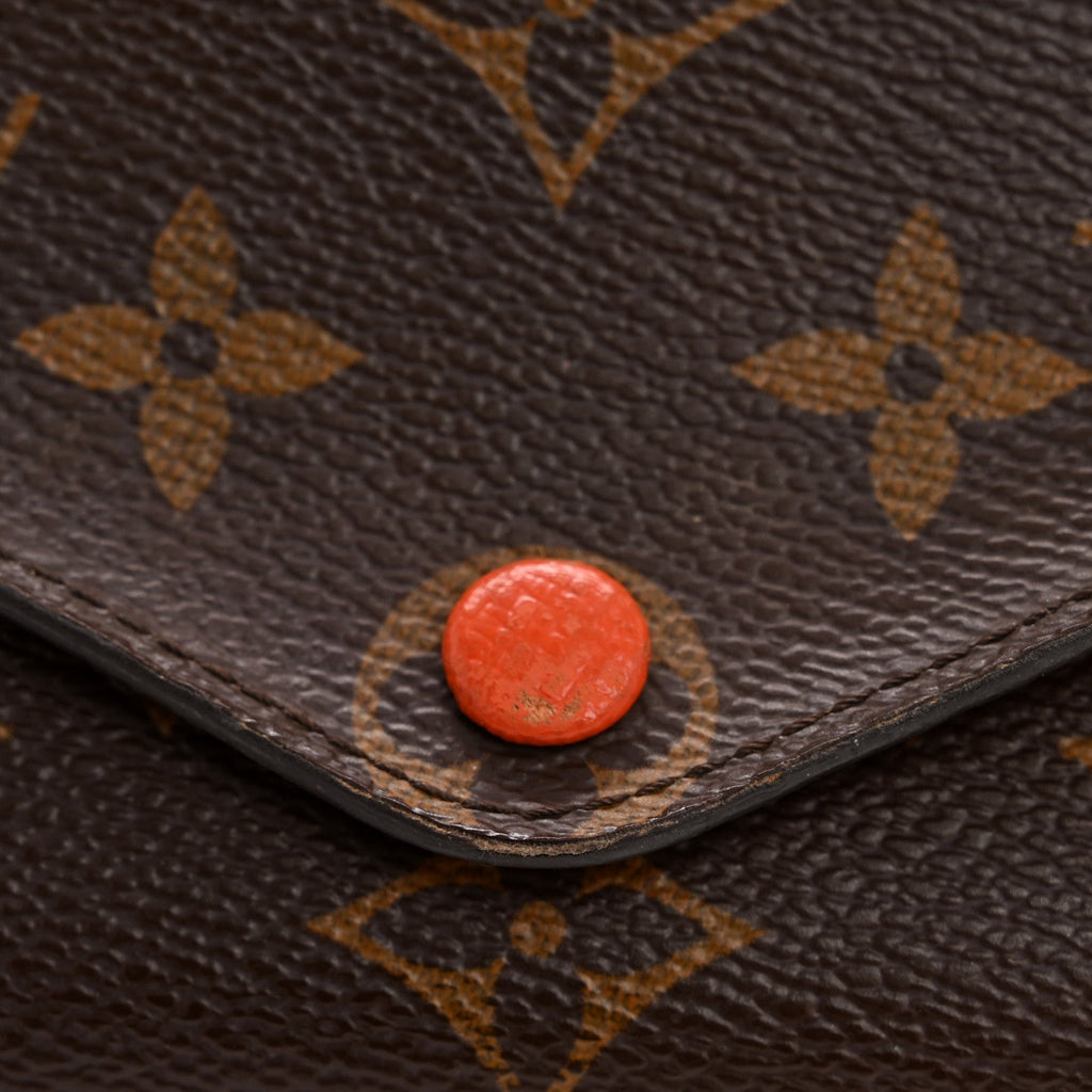 Louis Vuitton Monogram Josephine Wallet Poppy