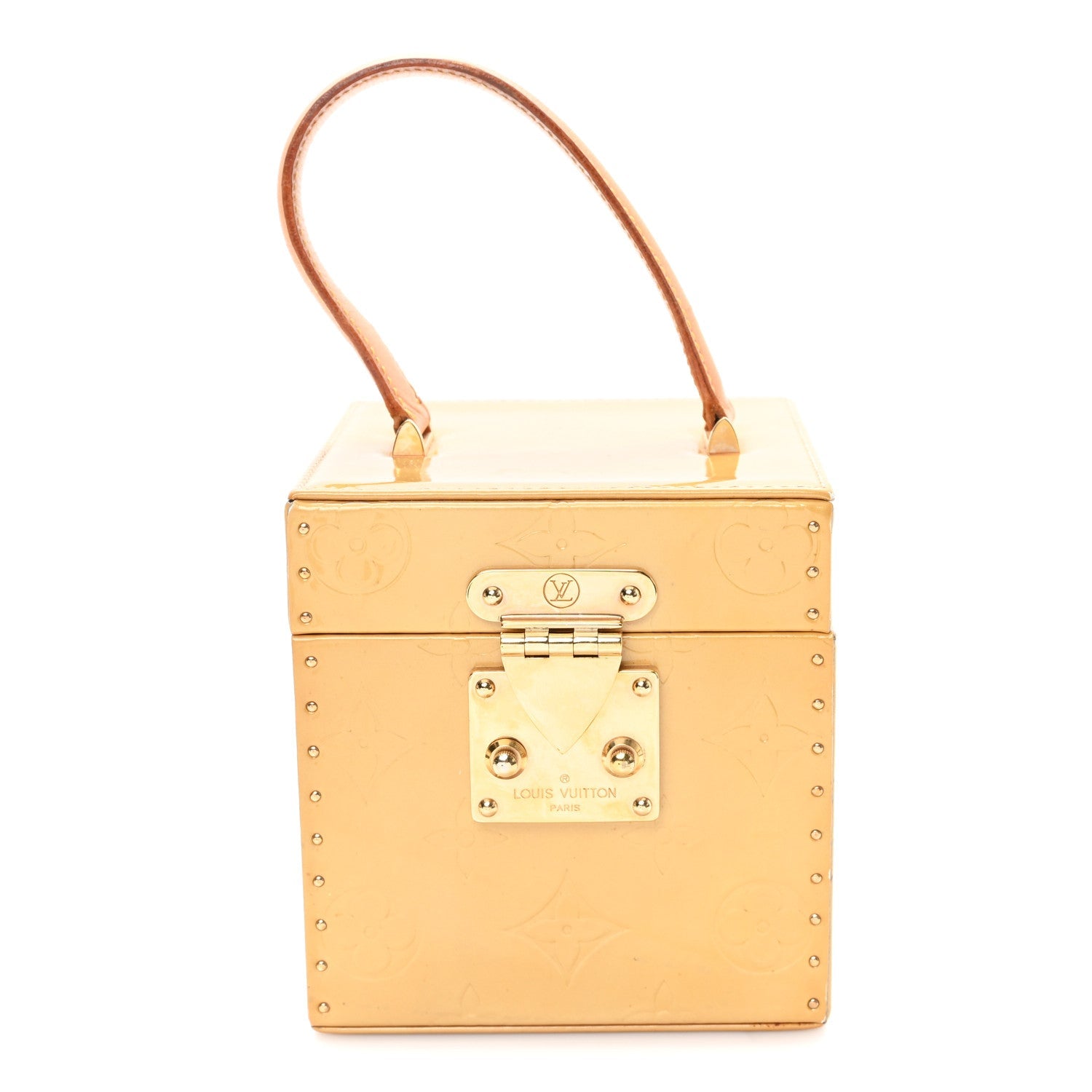 Louis Vuitton Vernis Bleecker Box Beige