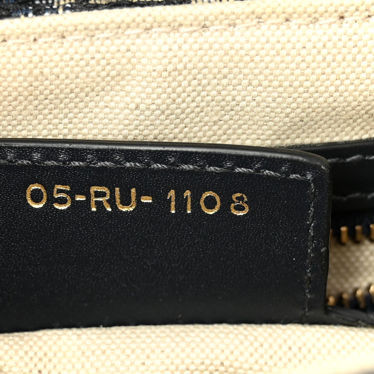 Christian Dior Oblique Saddle Bag Blue