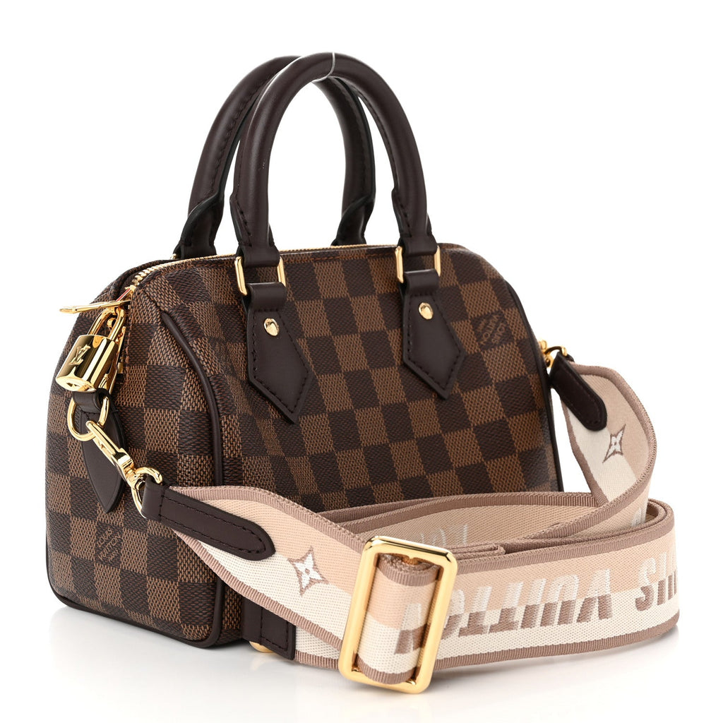 Louis Vuitton Damier Ebene Speedy Bandouliere 20
