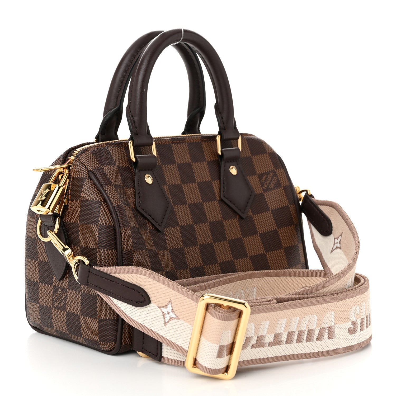 Louis Vuitton Damier Ebene Speedy Bandouliere 20