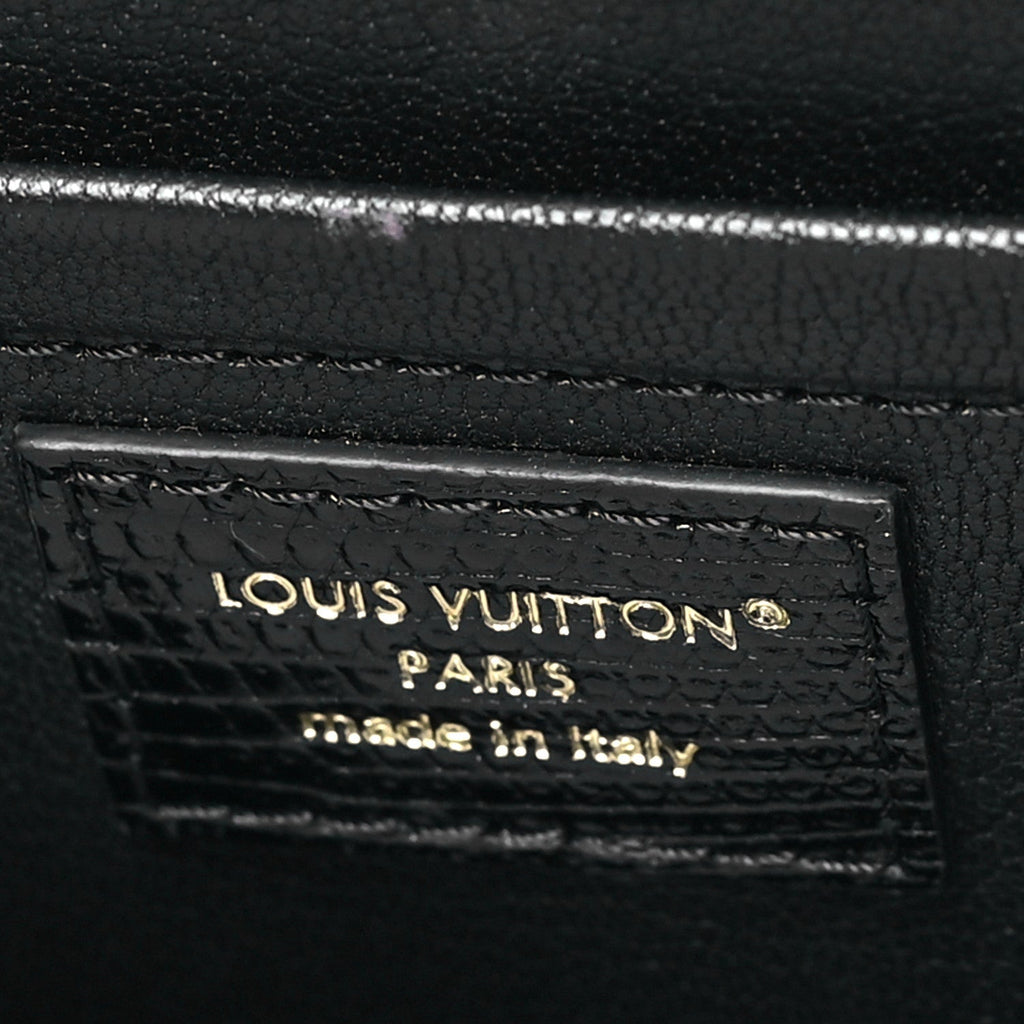 Louis Vuitton Lizard Camera Box Black