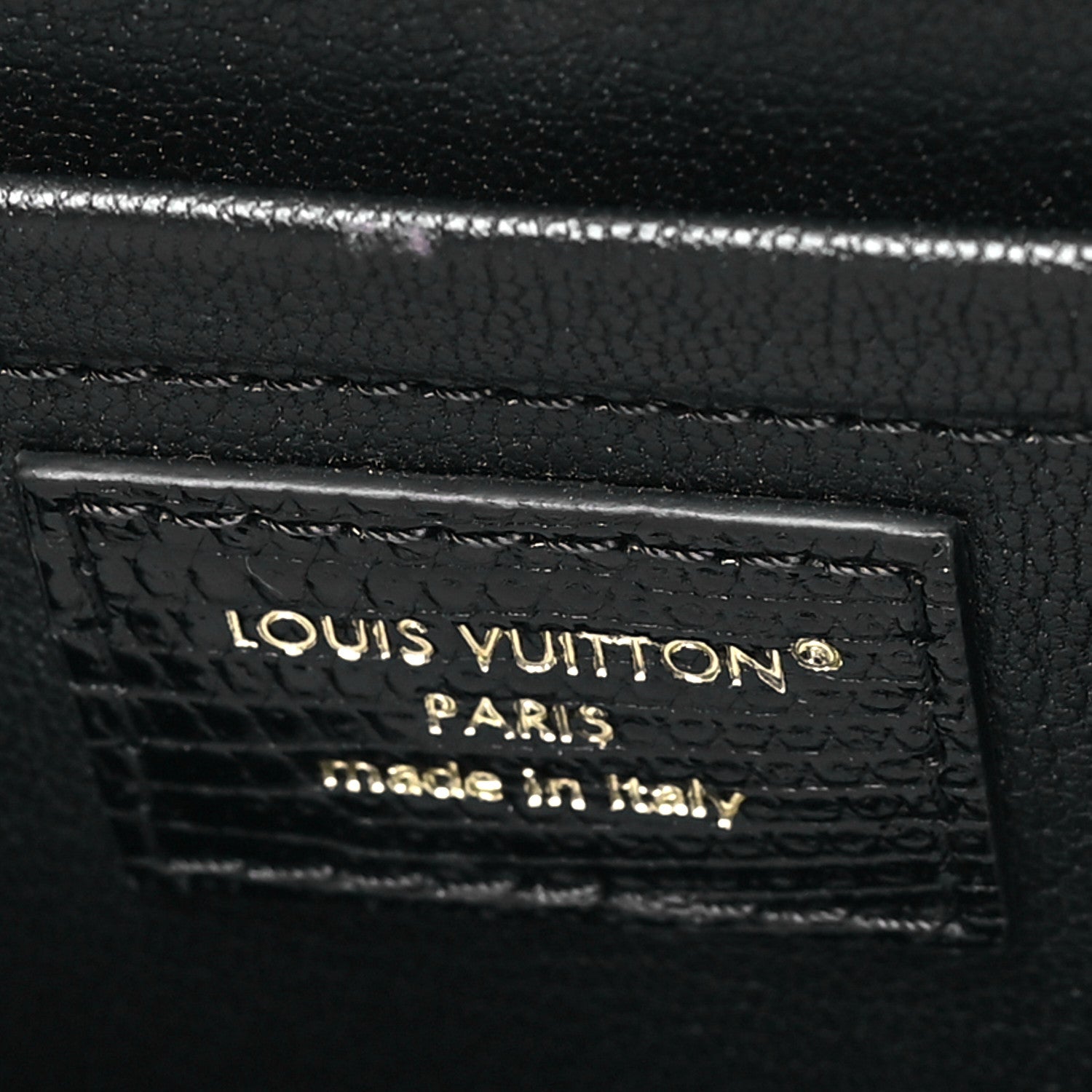 Louis Vuitton Lizard Camera Box Black