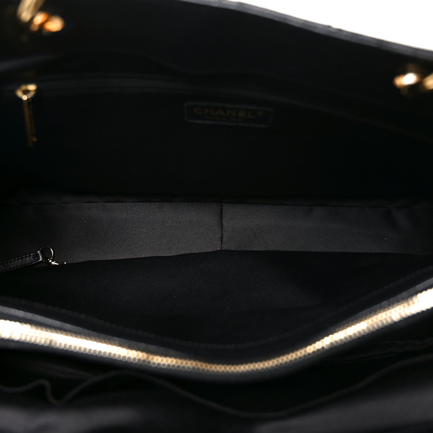 Chanel Caviar Quilted XL Grand Shopping Tote GST Black
