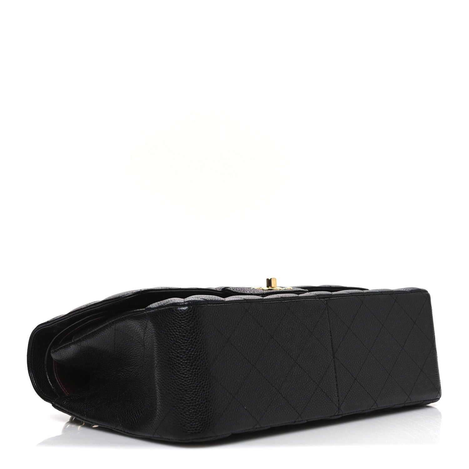 Chanel Caviar Quilted Jumbo Double Flap Black