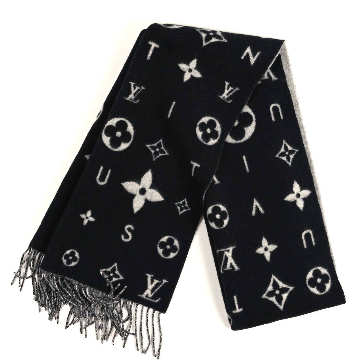 Louis Vuitton Reykjavik 2.0 Scarf Black