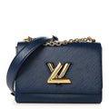 Louis Vuitton Epi Twist Shoulder Bag MM Indigo