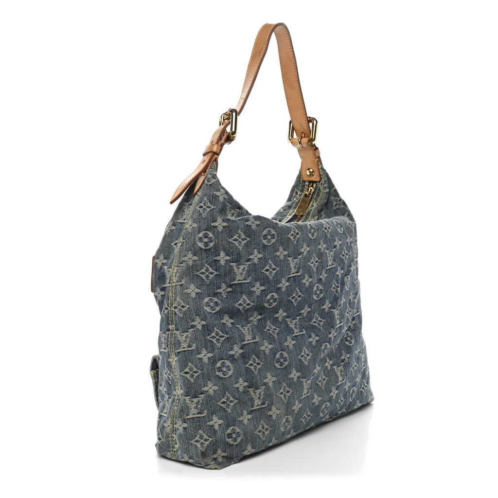 Louis Vuitton Denim Baggy GM Blue
