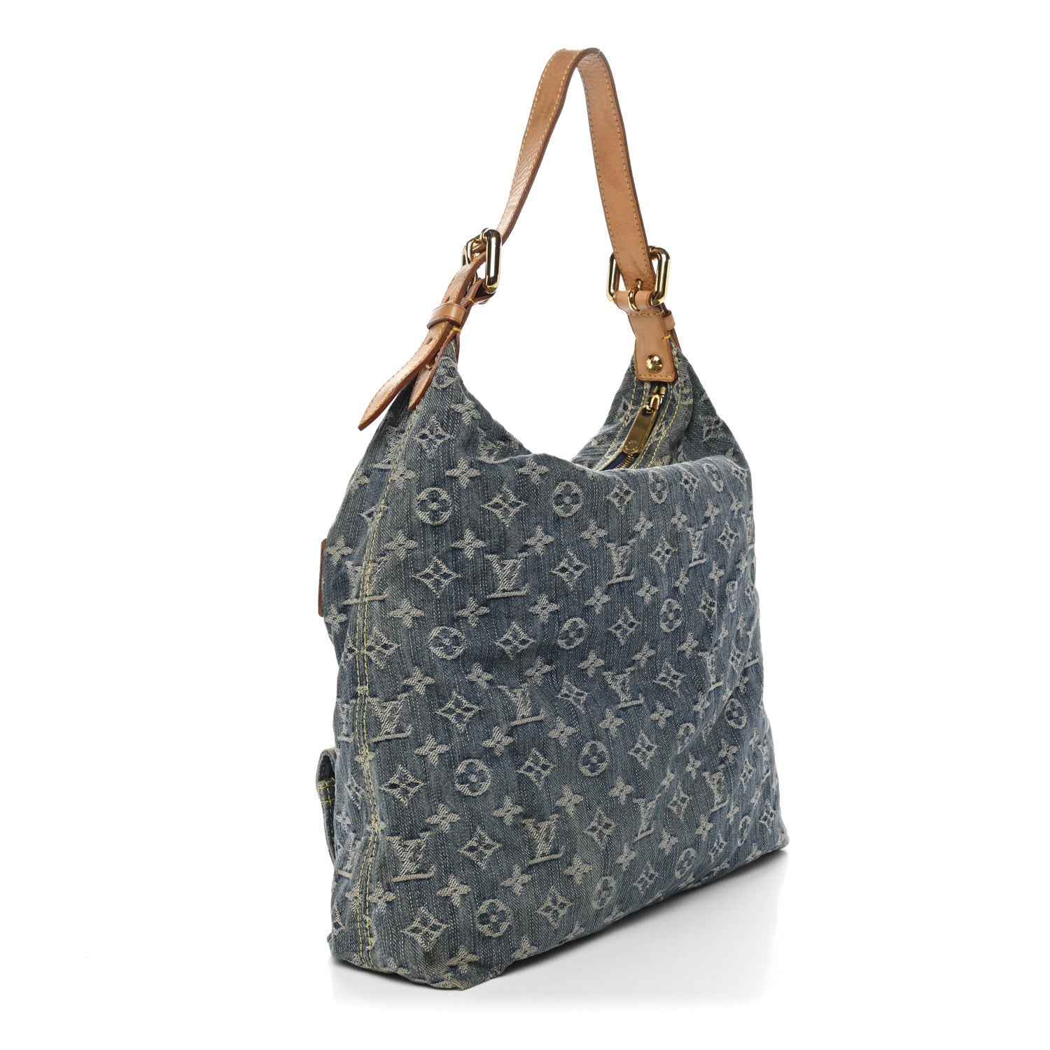 Louis Vuitton Denim Baggy GM Blue