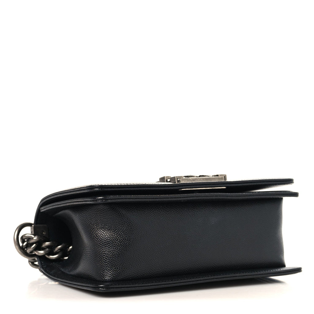 Chanel Caviar Quilted Small Boy Flap Black