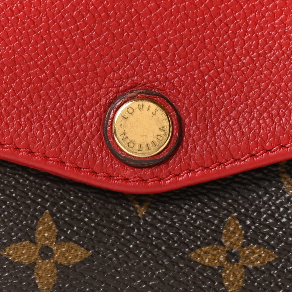Louis Vuitton Monogram Twice Pochette Cherry